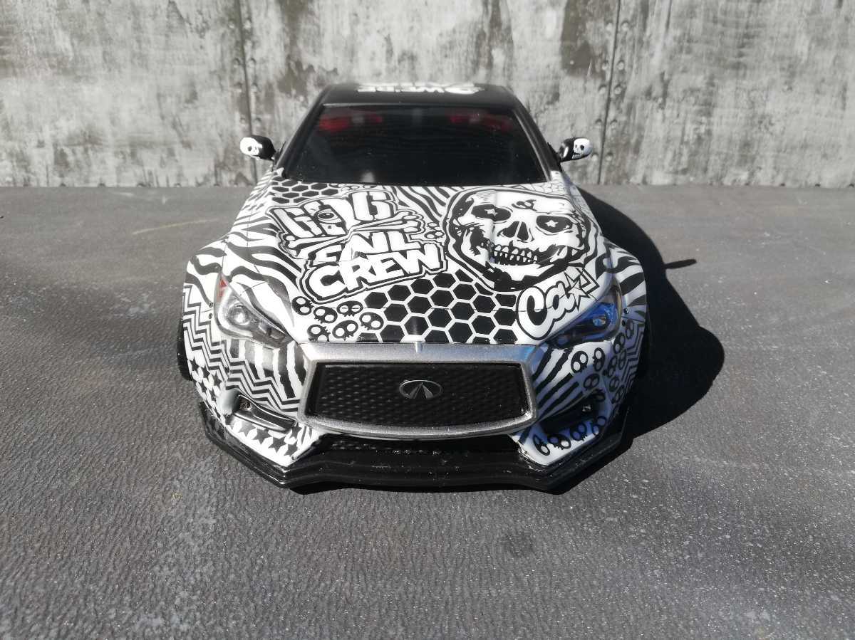 ラジコンボディ R31HOUSE インフィニティQ60ボディ （シバタ