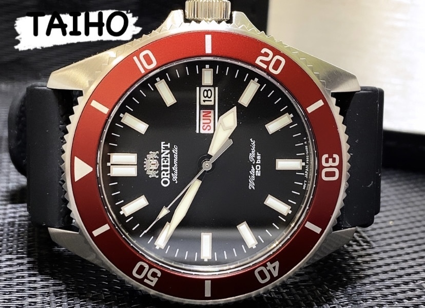 新品】新品 オリエント ORIENT 腕時計 マコⅢ オートマティック 自動巻