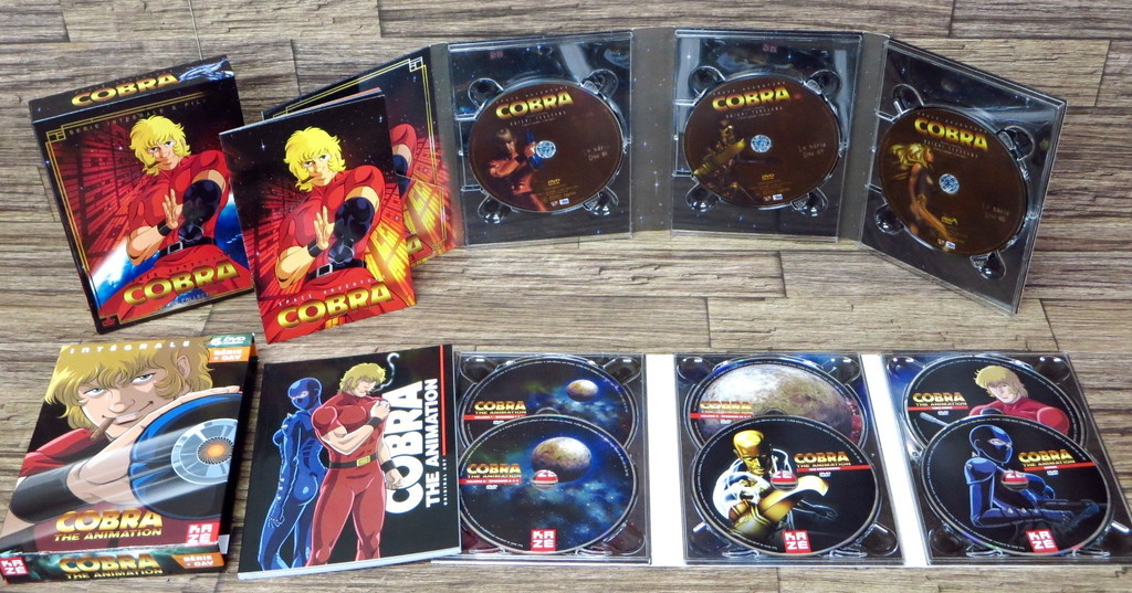 スペースコブラ Cobra The Animation Tv1期 2期 劇場版ova フランス版dvd Box セット サイコガン タイムドライブ 音声 日本語 フランス語 の落札情報詳細 ヤフオク落札価格情報 オークフリー スマートフォン版