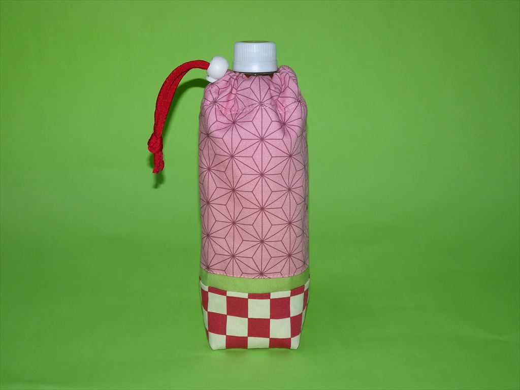 新品 禰豆子 ねずこ 鬼滅の刃 ペットボトルカバー ハンドメイド ペットボトル入れ 麻の葉模様 保冷 保温 アルミシート付き 赤ひも の落札情報詳細 ヤフオク落札価格情報 オークフリー スマートフォン版