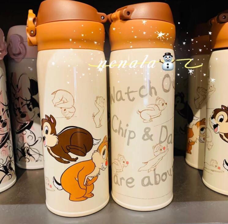 新品】ボトル 水筒 チップ＆デール 上海 ディズニー 新作 チップ