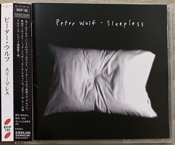 Cd ピーター ウルフ スリープレス Peter Wolf Sleepless Eicp125 J ガイルズ バンド Mick Jagger Keith Richards Cornell Dupree の落札情報詳細 ヤフオク落札価格情報 オークフリー スマートフォン版