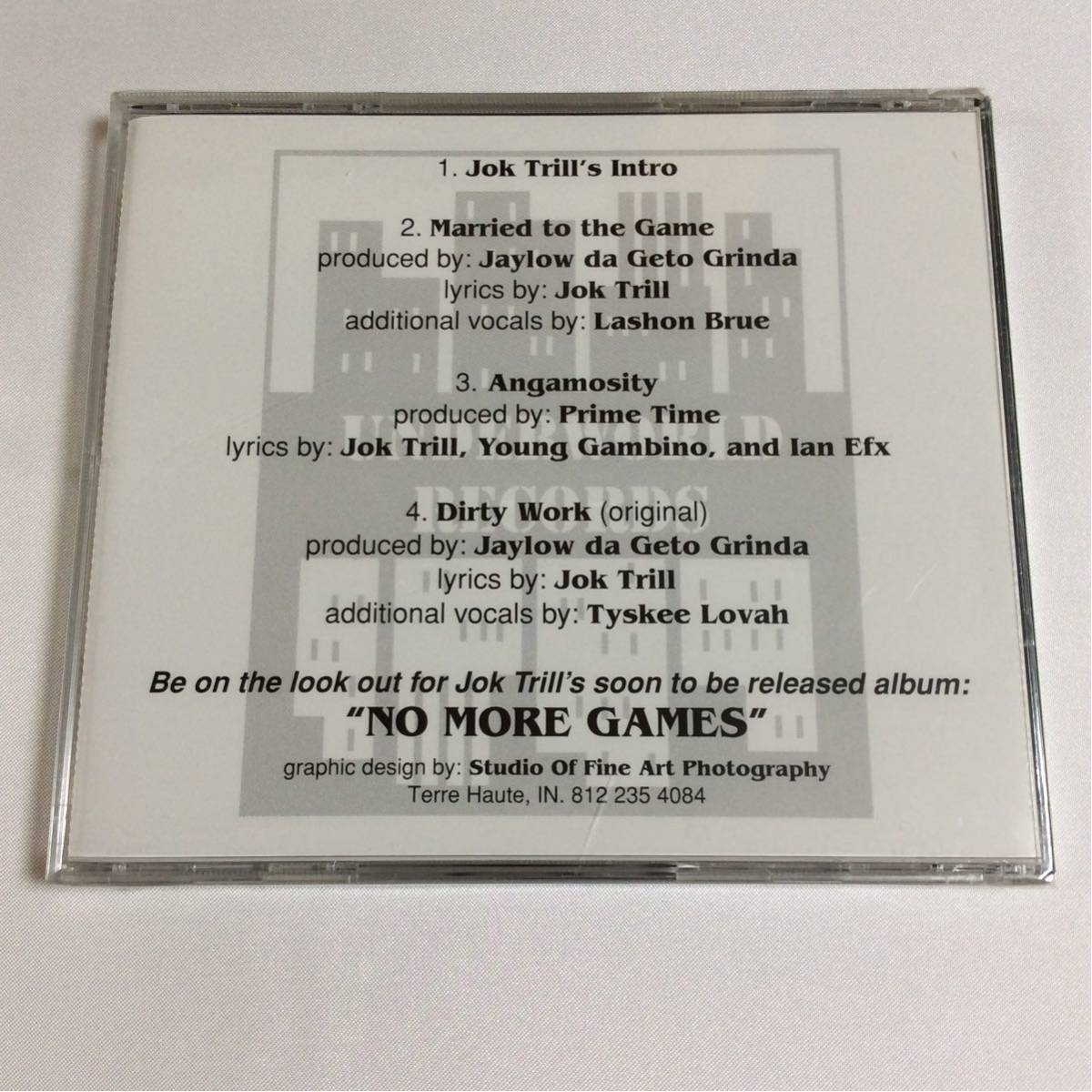 新品】新品 未開封 / Jok Trill / Married To The Game / CD / 1998 / GANGSTA / RAP /  ギャングスタ / ラップ / の落札情報詳細| ヤフオク落札価格情報 オークフリー・スマートフォン版