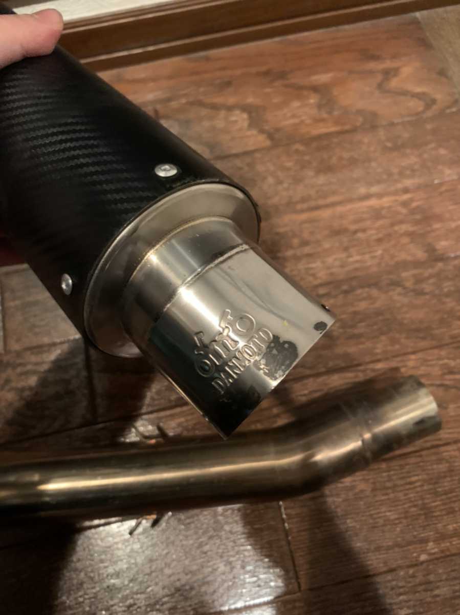 【ZRX1200ダイグ☆DANMOTO  スリップオンサイレンサー ZRX1200ダイグ☆DANMOTO スリップオンサイレンサー SP忠男が