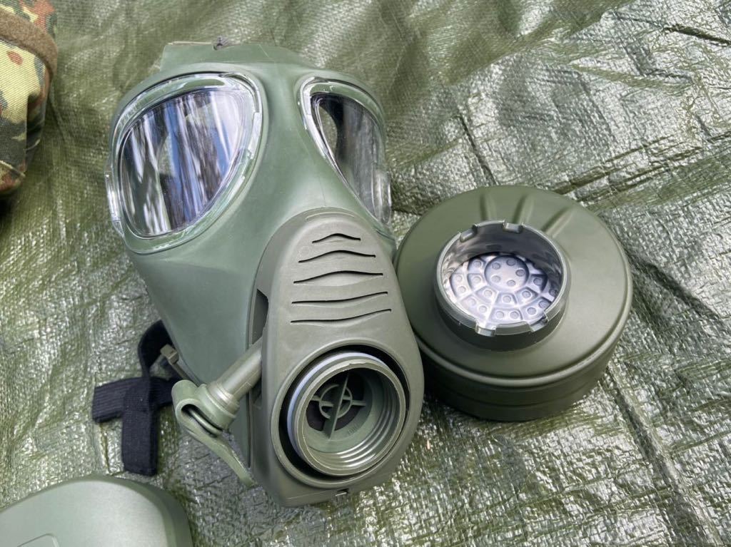 レア！ 実物 ドイツ連邦軍 現用 ガスマスク M2000 Mサイズ相応 程度