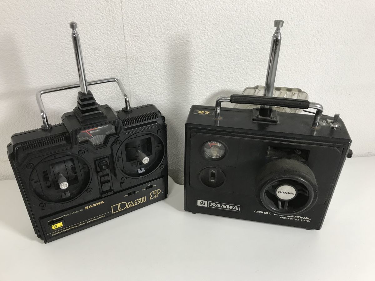 中古】YM224-80-H3 SANWA サンワ プロポ SRC-2162TS DASH SP 2台まとめ