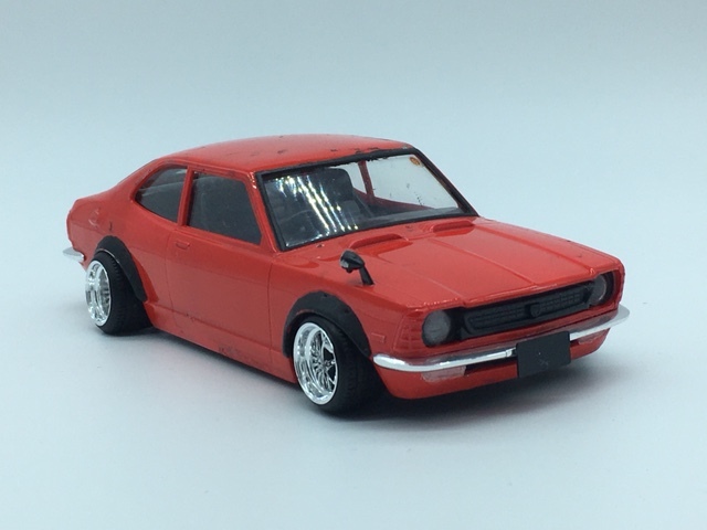 ジャンク 1/24 トヨタ カローラ レビン TE27？完成品 旧車 暴走族車 