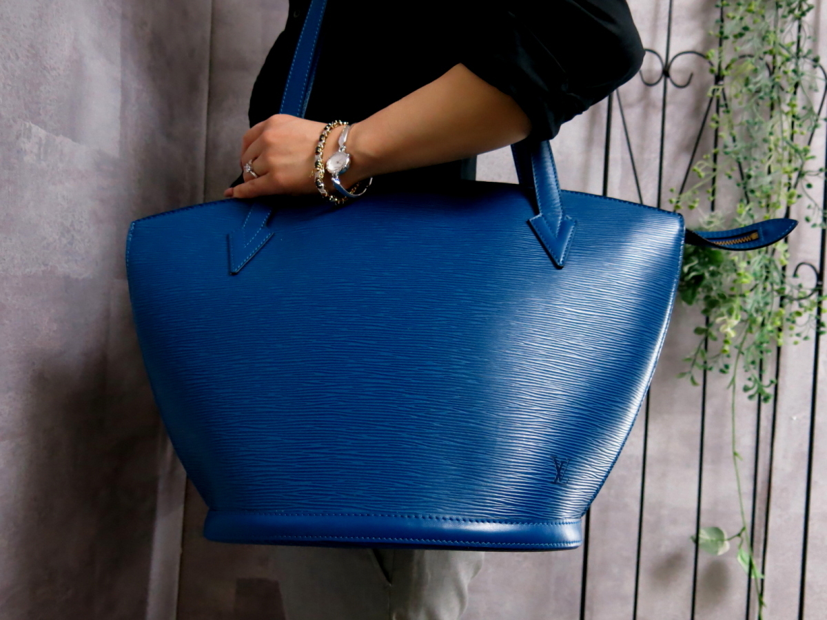 美品 Louis Vuitton ルイヴィトン サンジャック ハンドバッグ エピ 佳き 