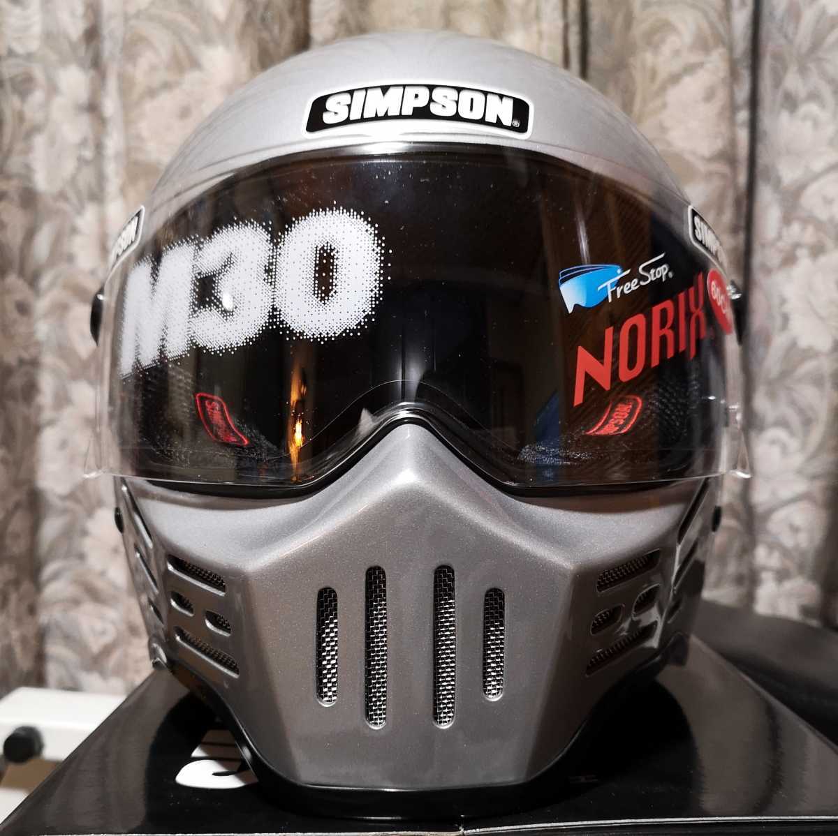 新品】SIMPSON シンプソン M30 限定色 シルバー サイズ 60cm 未使用 新品】SIMPSON シンプソン M30 限定色 シルバー サイズ 60cm 未使用