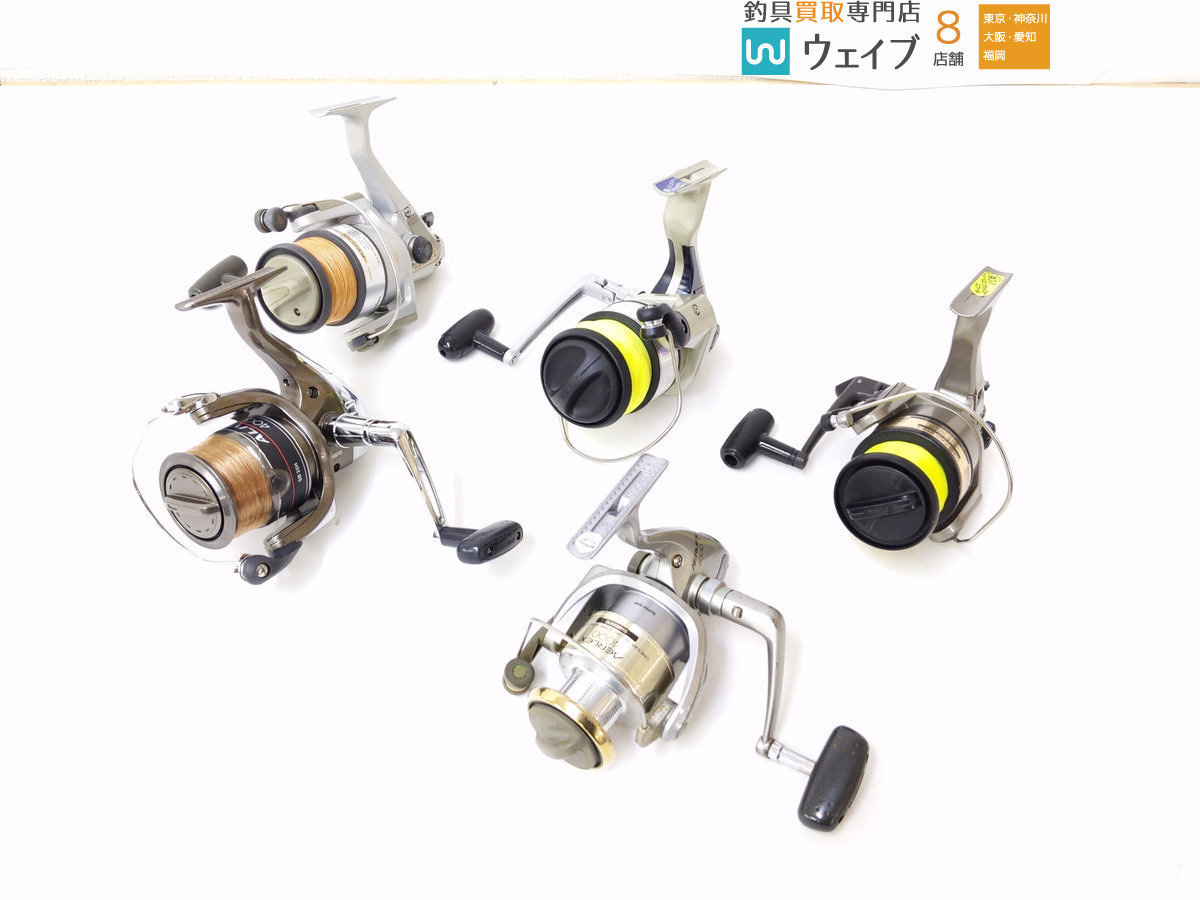 シマノ ホリデースピン 6000 アリビオ 4000 エアレックス 4000 ダイワ リーガル S 4000t St1000 計5点セット の落札情報詳細 ヤフオク落札価格情報 オークフリー スマートフォン版