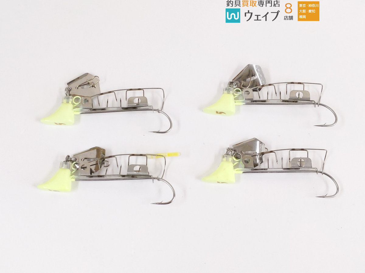 スミス ベイトヘッド 3 4oz 他 テンヤ アシストフック ジグヘッド ケイムラパイプ 等 タチウオ仕掛 計38点 未使用あり の落札情報詳細 ヤフオク落札価格情報 オークフリー スマートフォン版