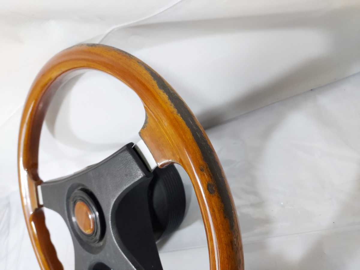 O.B.A. ウッド ステアリング 3スポーク 35Φ O.B.A. ウッド O.B.A. ウッド ステアリング 3スポーク 35Φ O.B.A. ウッド