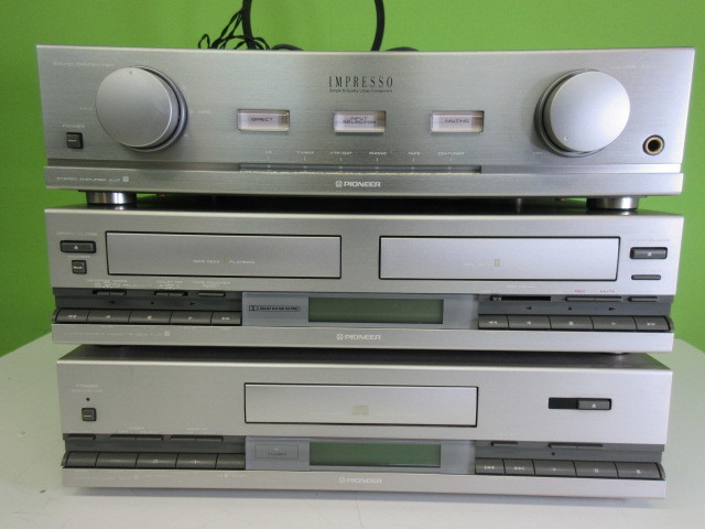TKPF【ジャンク】PIONEER パイオニア IMPRESSO コンポ オーディオ