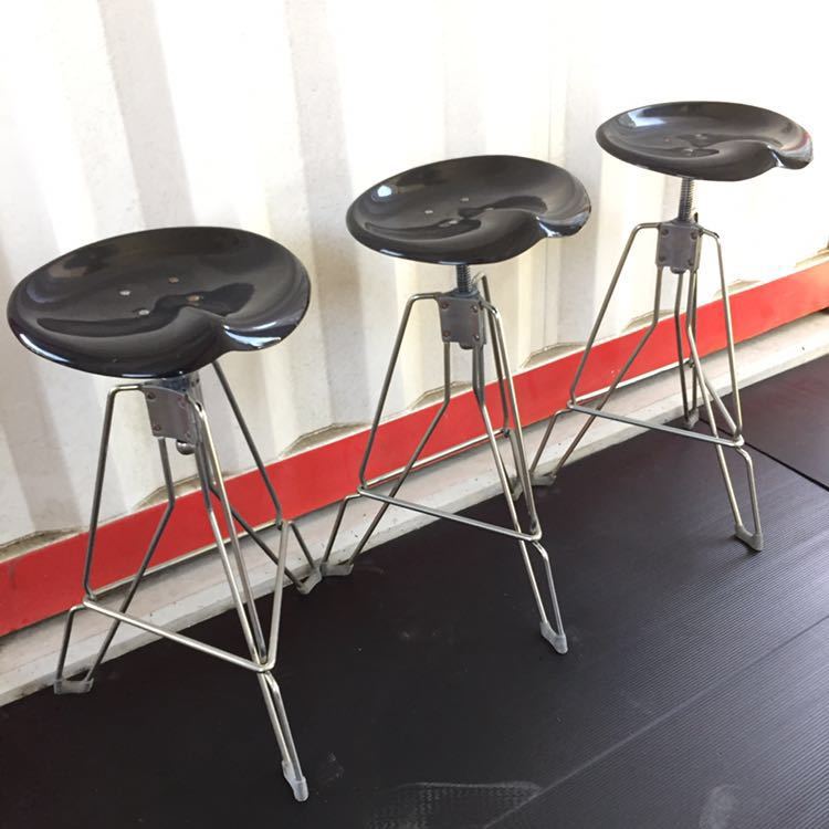 希少 廃盤 三脚セット ダルトン DULTON バースツール BAR STOOL