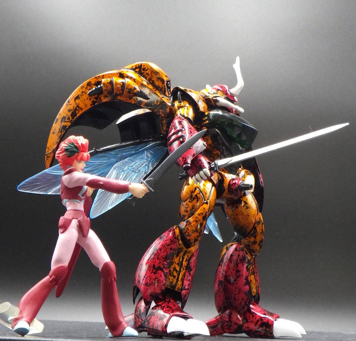 塗装済完成品 HGAB 1/72 オーラバトラー レプラカーン ハイパー化