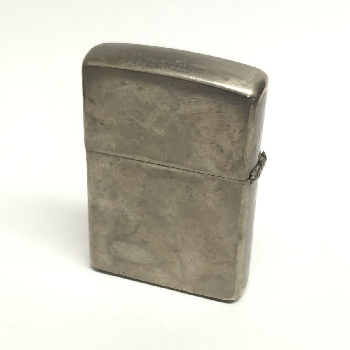 zippo ジッポー　石無し　中古品　コレクター必見‼️ ☆ コレクター必見!! ☆ ZIPPO ジッポ ロゴ入り 1992年 12月 1932-1957