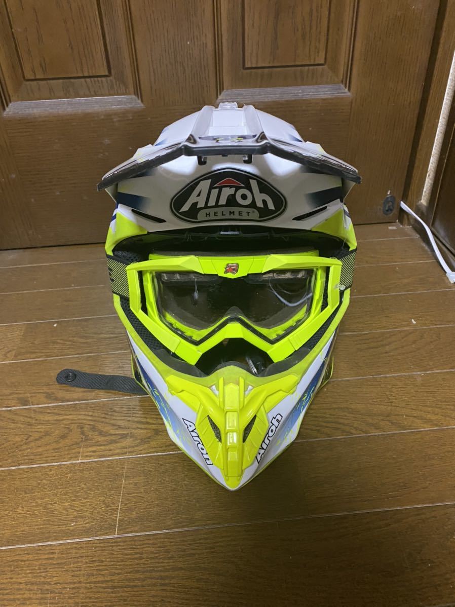 Airoh アイロー オフロードヘルメット ゴーグルセット