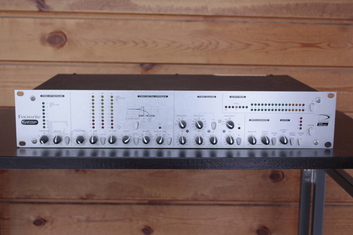 Focusrite MixMaster platinum マスタリング用ステレオ・プロセッサー