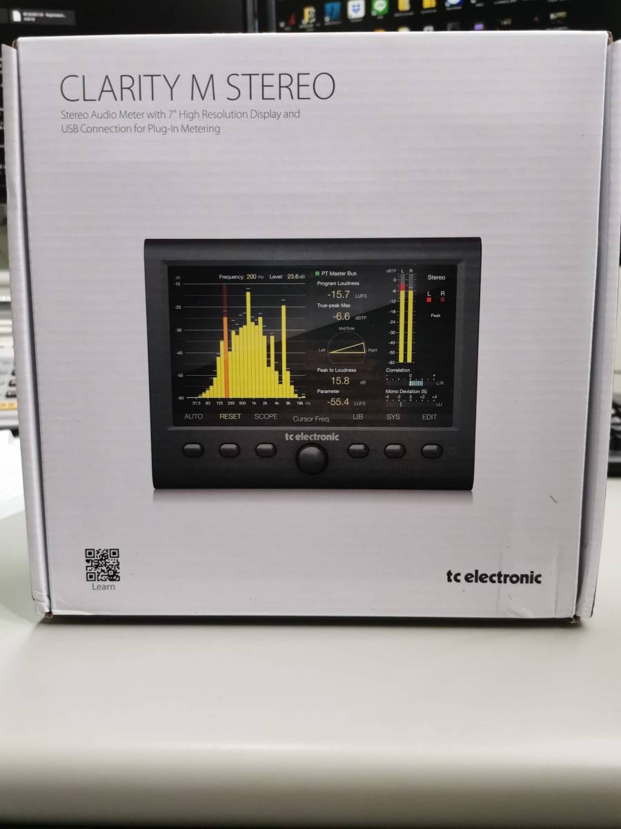 TC ELECTRONIC Clarity M ラウドネスメーター Clarity M | ビーテック株式会社