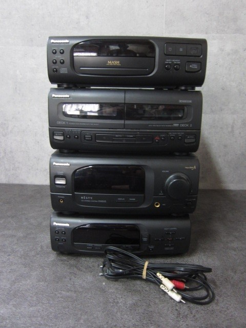 パナソニック CD/カセットテープ システムコンポ SA-CH303 パナソニック CD/カセットテープ システムコンポ SA-CH303
