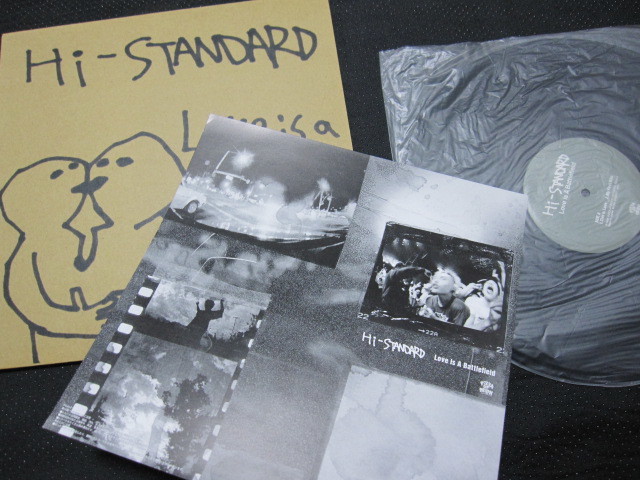 邦楽 Hi-STANDARD / Love is a Battlefield 12\" 日本盤】Hi-Standard / Love Is A Battlefield [JP Orig.EP