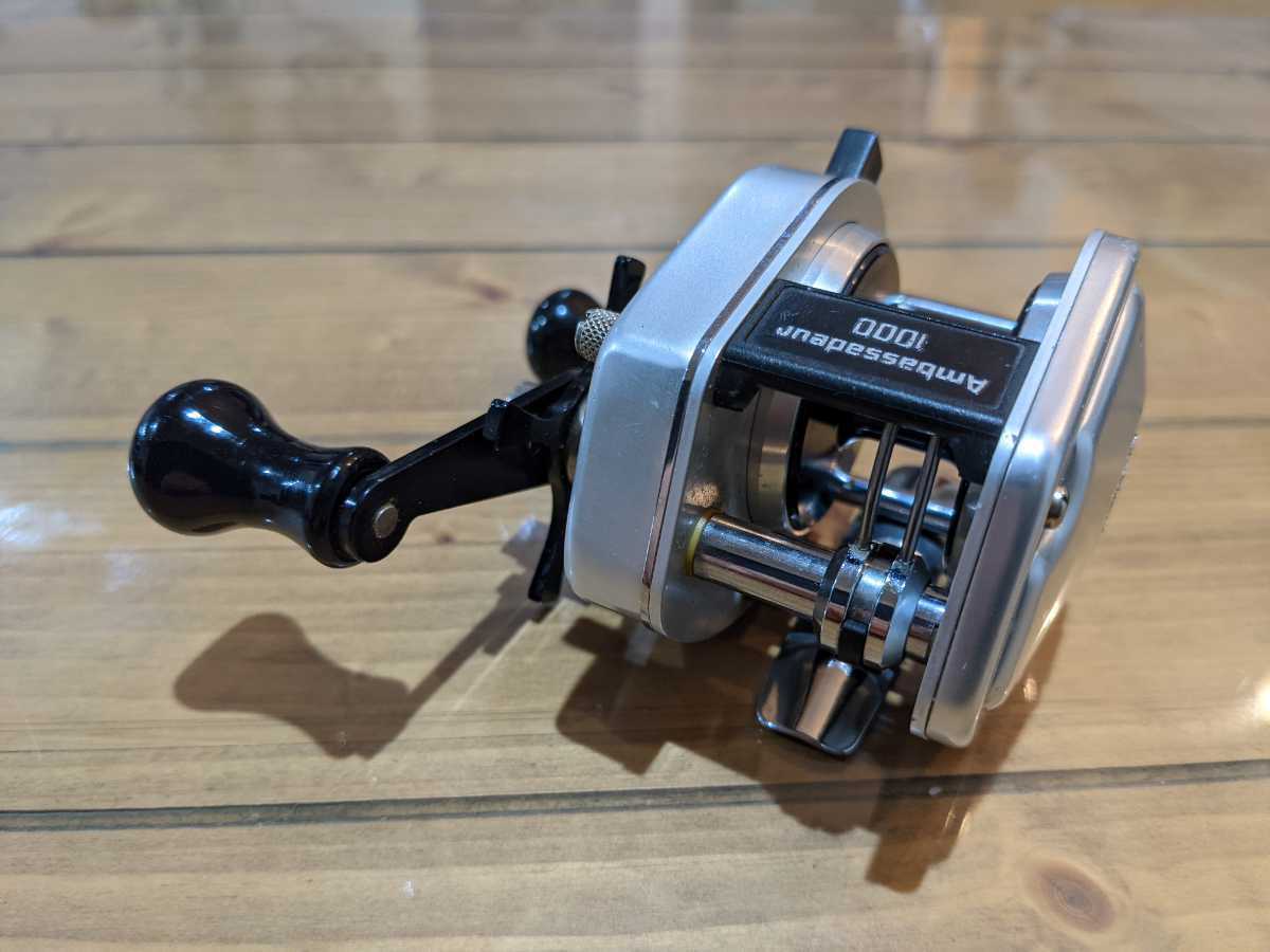 アンバサダー1000シルバー ABU Ambassador10000C ベイトリール Abu