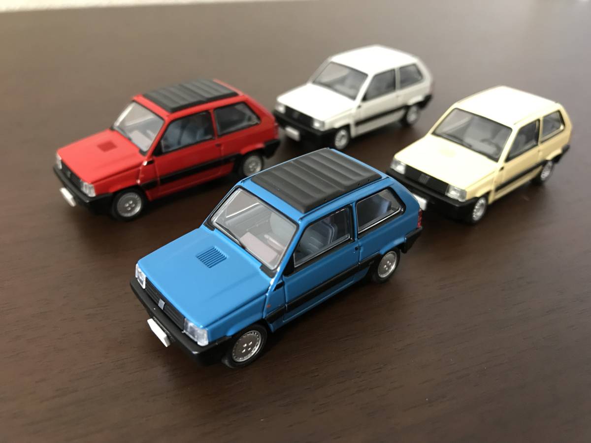 TOMICA LIMITED VINTAGE NEO フィアットパンダ　4台 トミカリミテッド ヴィンテージ ネオ 1/64 フィアット パンダ Fiat