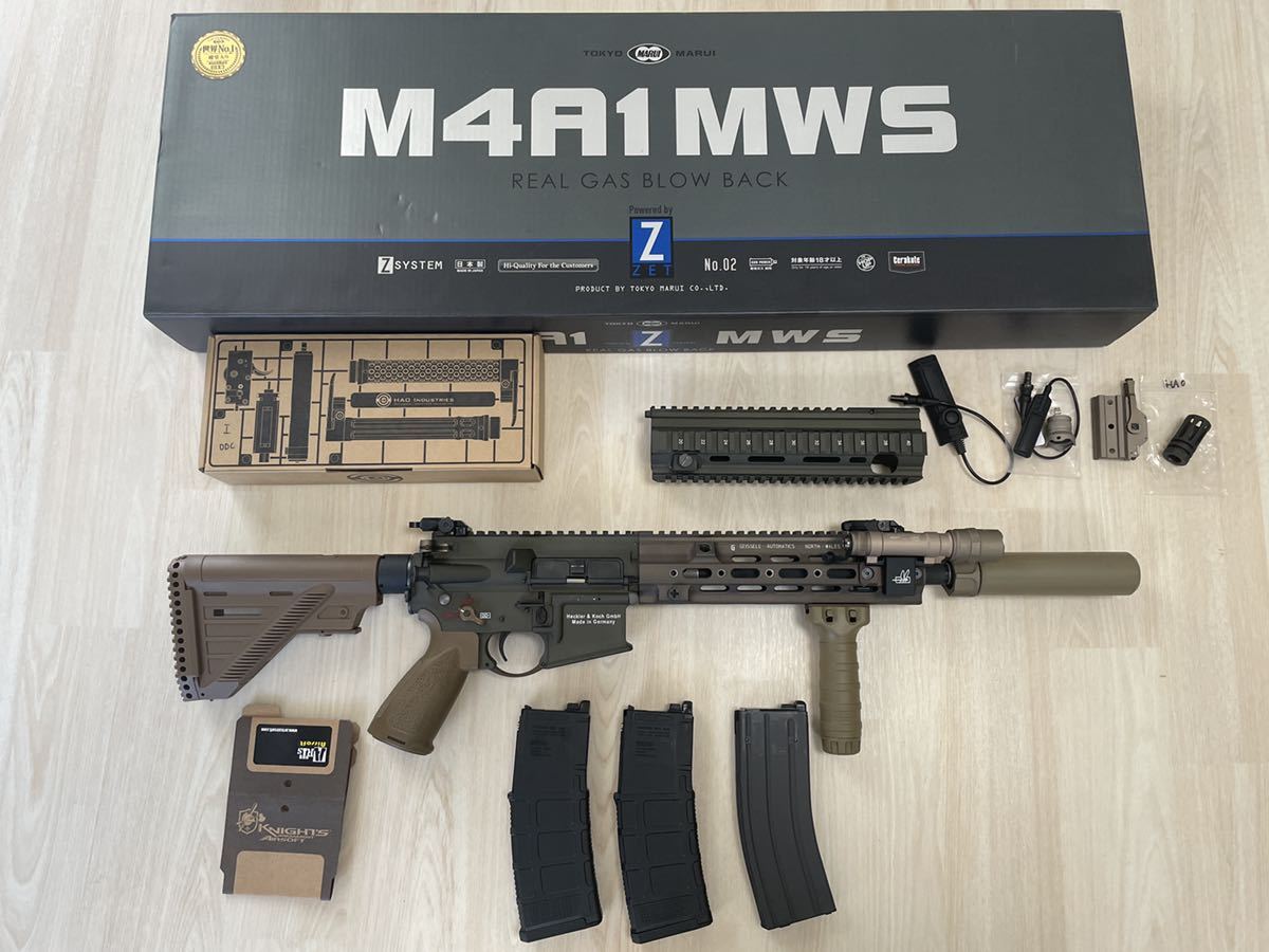 東京マルイ MWS HAO HK416A5 コンプリート てつ様専用マルイ MWS HK416A5