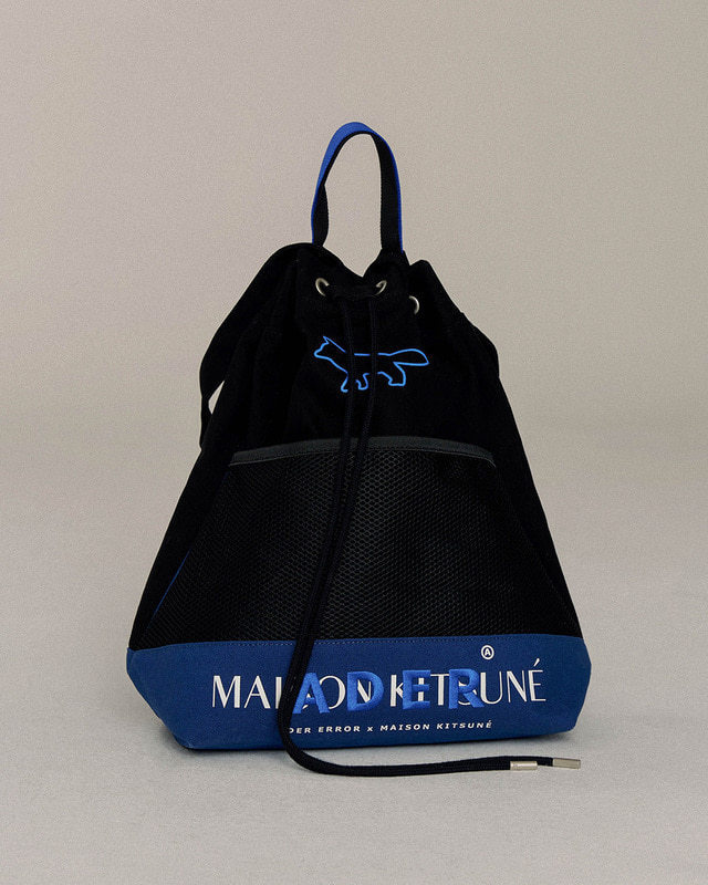 新品】ADER ERROR×MAISON KITSUNE□A KITSUNE TOTE BAG BLACK 黒