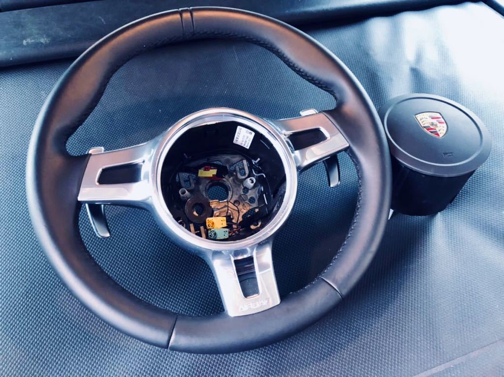 ポルシェ Porsche GT ステアリング steering アルカンターラ モード