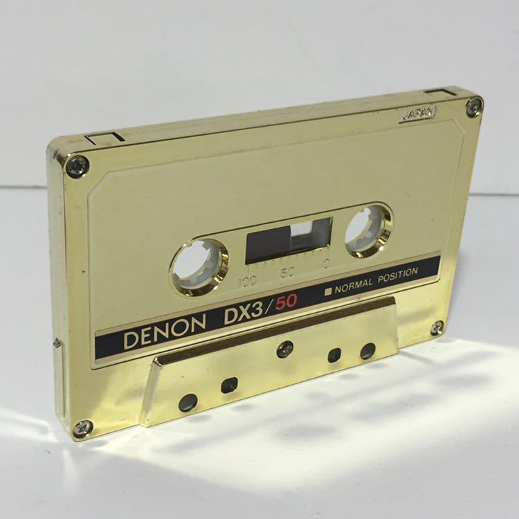 中古 カセットテープ DENON デノン DX3 8本セット 記録媒体 【公式通販】
