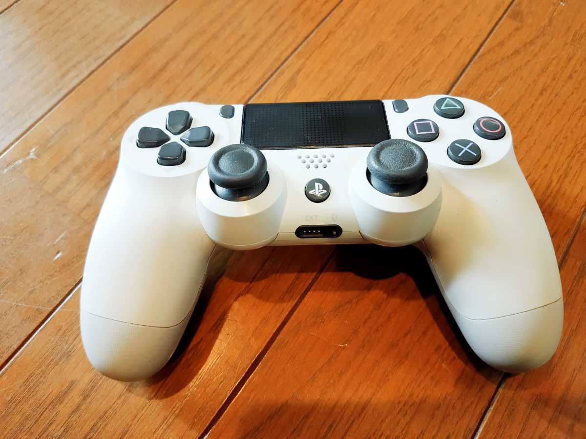 ジャンク Ps4コントローラー純正 ワイヤレスコントローラー ホワイト Sony プレステ4 無線 後期型 Dualshock4 Cuh Zct2j の落札情報詳細 ヤフオク落札価格情報 オークフリー スマートフォン版