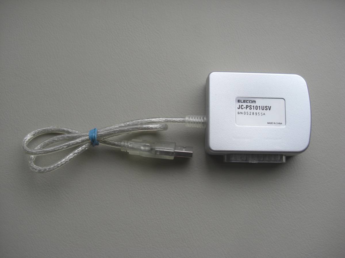 Elecom エレコム Jc Ps101usv Usbtopc Ps2 ゲームパッドコンバータ Windows10動作確認済 の落札情報詳細 ヤフオク落札価格情報 オークフリー スマートフォン版