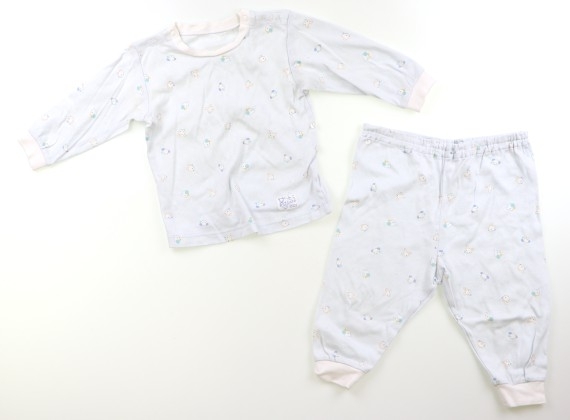 ファミリア Familiar パジャマ 80 男の子 水色総柄 子供服 ベビー服 キッズ の落札情報詳細 ヤフオク落札価格情報 オークフリー スマートフォン版