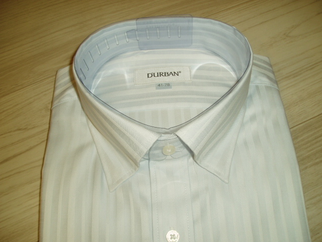 新品 新品 ダーバン Durban のクールビズにかっこいいスナップダウンのワイシャツ 41 78 9 790 形態安定 の落札情報詳細 ヤフオク落札価格情報 オークフリー スマートフォン版