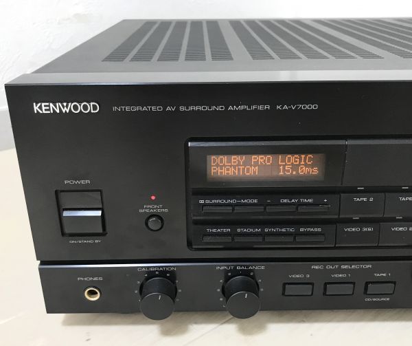 KENWOOD AVアンプ 美品☆パワフルな音 高級機 KENWOOD KA-V7000 ケンウッド AVアンプ