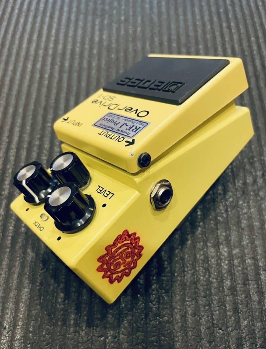 BOSS SD-1 ANALOG.MAN SilverMod Push-Pull ギター BOSS SD-1 ANALOG