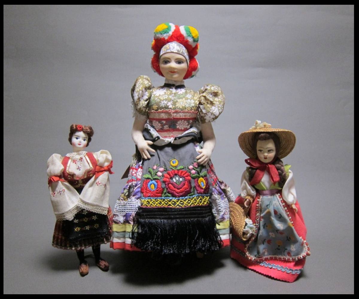 メキシコ製 ビンテージ ドール 34ｃｍ Matyohaz Mezokovesd 民族衣装 女性 女の子 人形 21ｃｍ ３点 の落札情報詳細 ヤフオク落札価格情報 オークフリー スマートフォン版