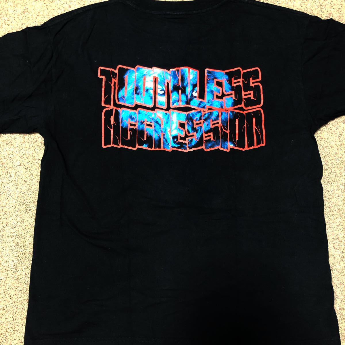 WWE プロレス Tシャツ クリス・ベノワ デッドストック Lサイズ WWFの