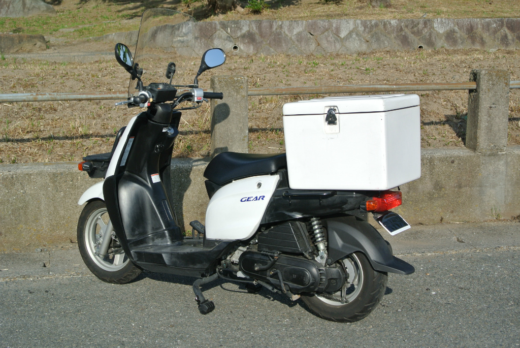 Uber Eatsに！整備済みヤマハ GEAR UA06J 配達や通勤通学に！！ ヤマハ