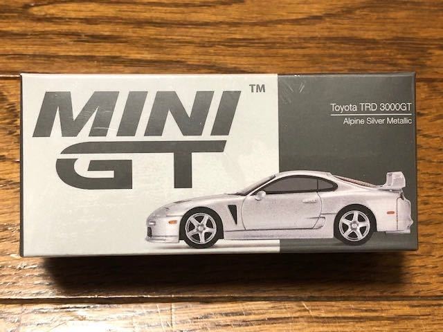 新品】1/64 MINI GT Toyota TRD 3000GT Alpine Silver Metallic RHD