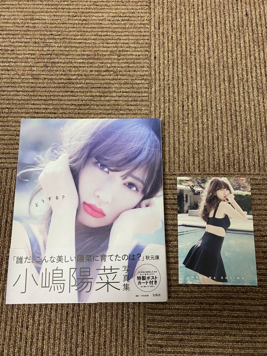 送料無料 小嶋陽菜 どうする ポストカード付 写真集 の落札情報詳細 ヤフオク落札価格情報 オークフリー スマートフォン版