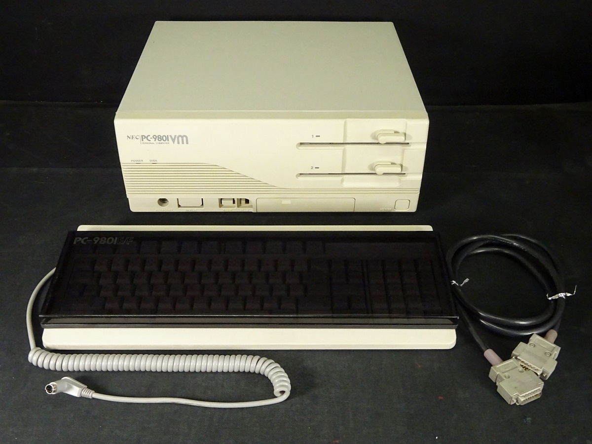 通電OK NEC パーソナルコンピュータ PC-9801UV キーボード付き NEC PC