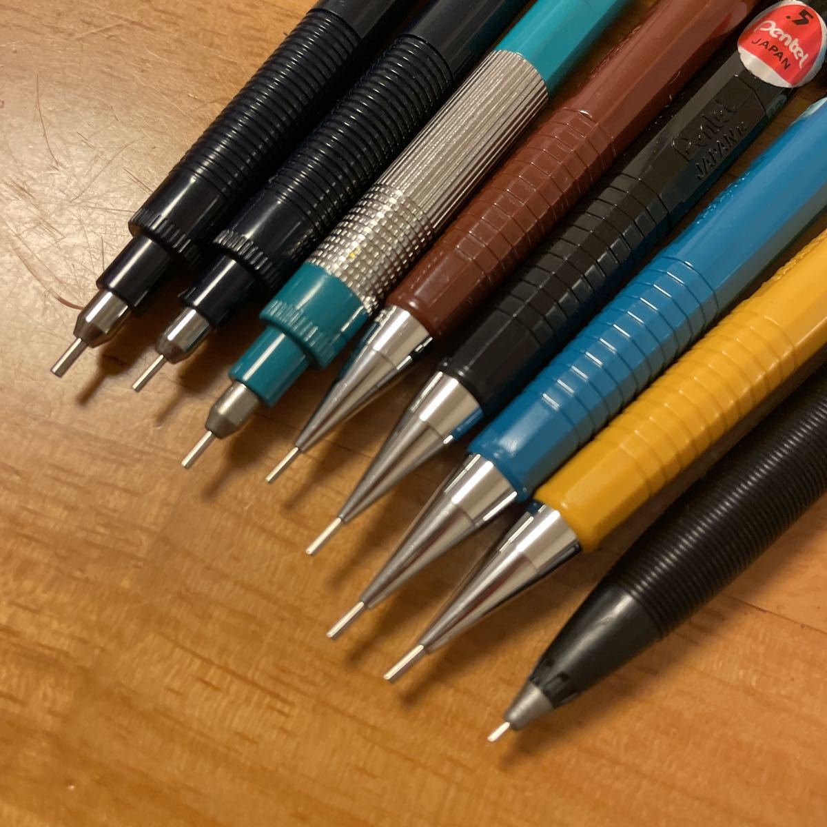 廃盤 Pentel ぺんてる シャーペン 8本セット 昭和レトロ P32x グラフ