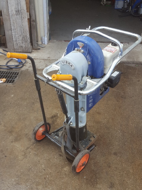 TACOM 大旭 ランマー ビブラ 型式不明 ※ジャンク 税込 ダンピングランマー TACOM ビブラ TV62D 大旭建機 転圧 ロビン