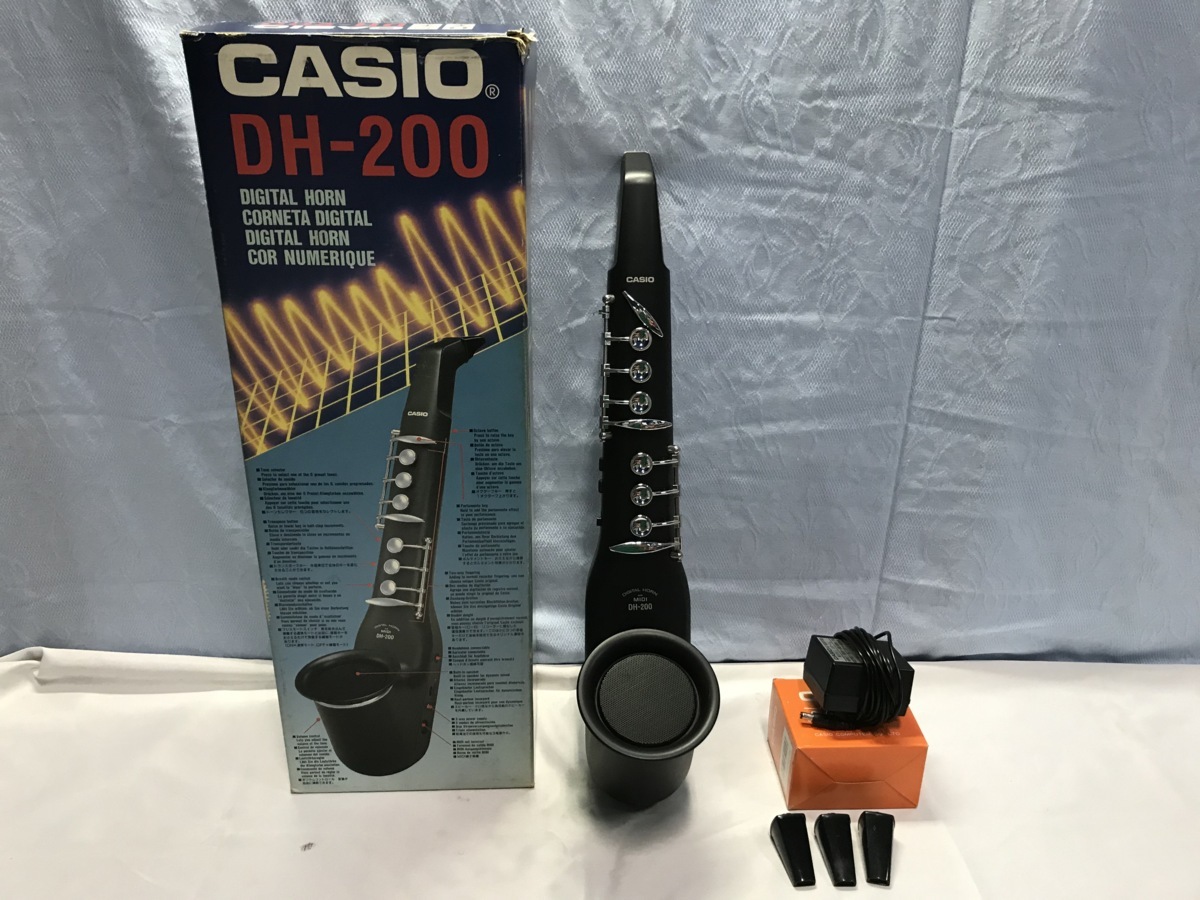 ジャンク CASIO カシオ デジタルホーン DH-200 サックス