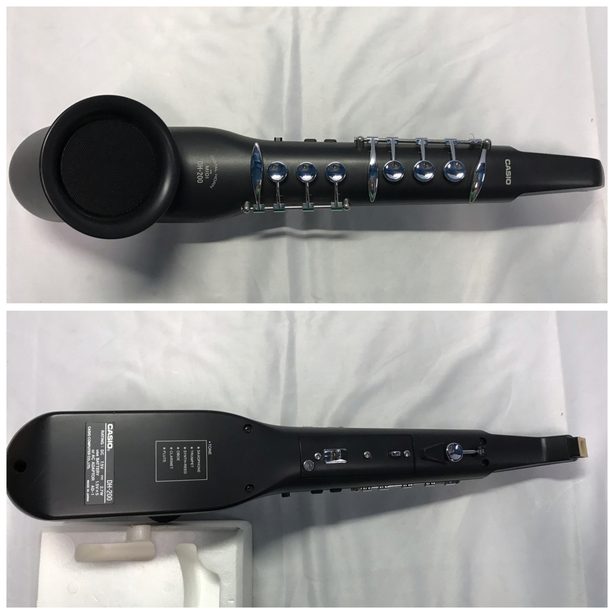 動作品 CASIO DIGITAL HORN 電子サックス DH-500 Amazon | CASIO (カシオ) デジタルホーン DH-500 Digital Horn
