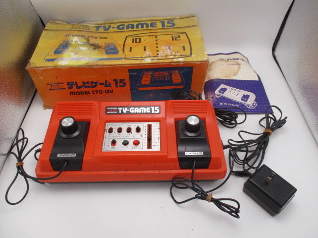 レトロ テレビゲーム機 任天堂 Nintendo カラー テレビゲーム15 Ctg 15v の落札情報詳細 ヤフオク落札価格情報 オークフリー スマートフォン版