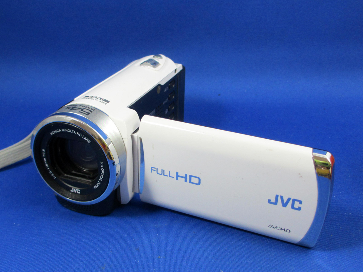 JVC ビデオカメラ エブリオ ホワイト GZ-E265-W 【公式通販】