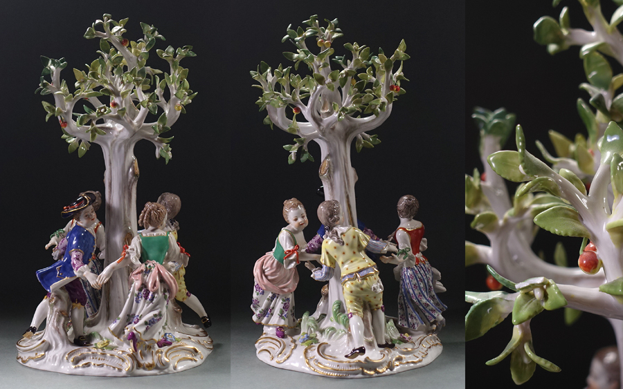 花 マイセン Meissen J J ケンドラー原型制作 名作磁器人形 輪になって踊る子供達 H31 5cmの大型フィギュリン 9 の落札情報詳細 ヤフオク落札価格情報 オークフリー スマートフォン版